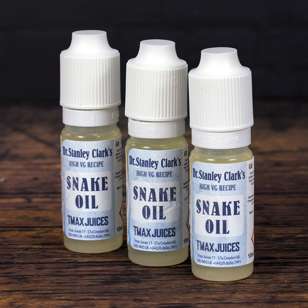 Snake Oil - High-VG Recipe - 3mg | Tmax Juices Snake Oil - High-VG Recipe - 3mg | Tmax Juices
