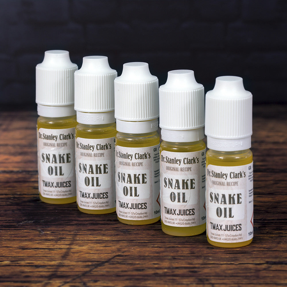 Dr Stanley Clark's - Snake Oil - 18mg | Tmax Juices Dr Stanley Clark's - Snake Oil - 18mg | Tmax Juices